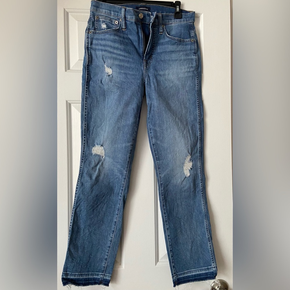 J crew vintage straight jeans